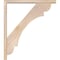 Ekena Millwork Olympic Block Smooth Bracket w/ Offset Brace, Douglas Fir, 3 1/2"W x 28"D x 32"H BKT0402X28X32OLY05SDF - alternate 3